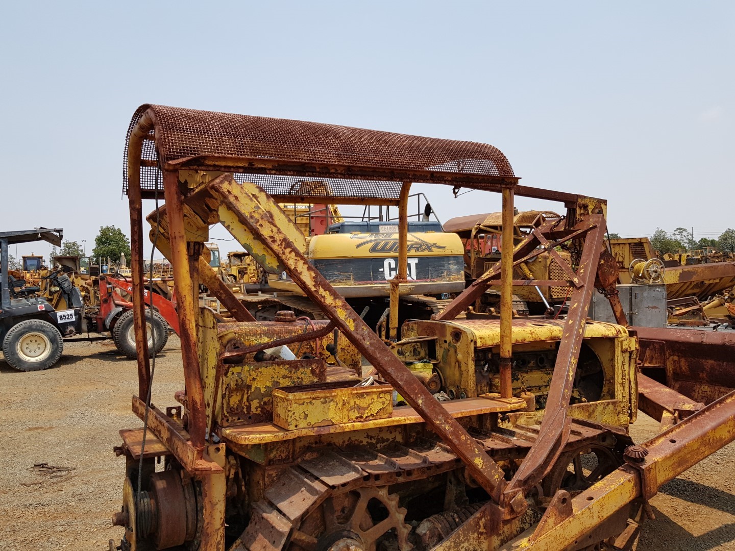 Antique retail CAT cable dozer